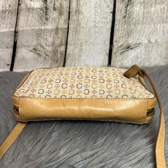 CELINE - Macadam Canvas Crossbody Bag - Picture 3 of 11